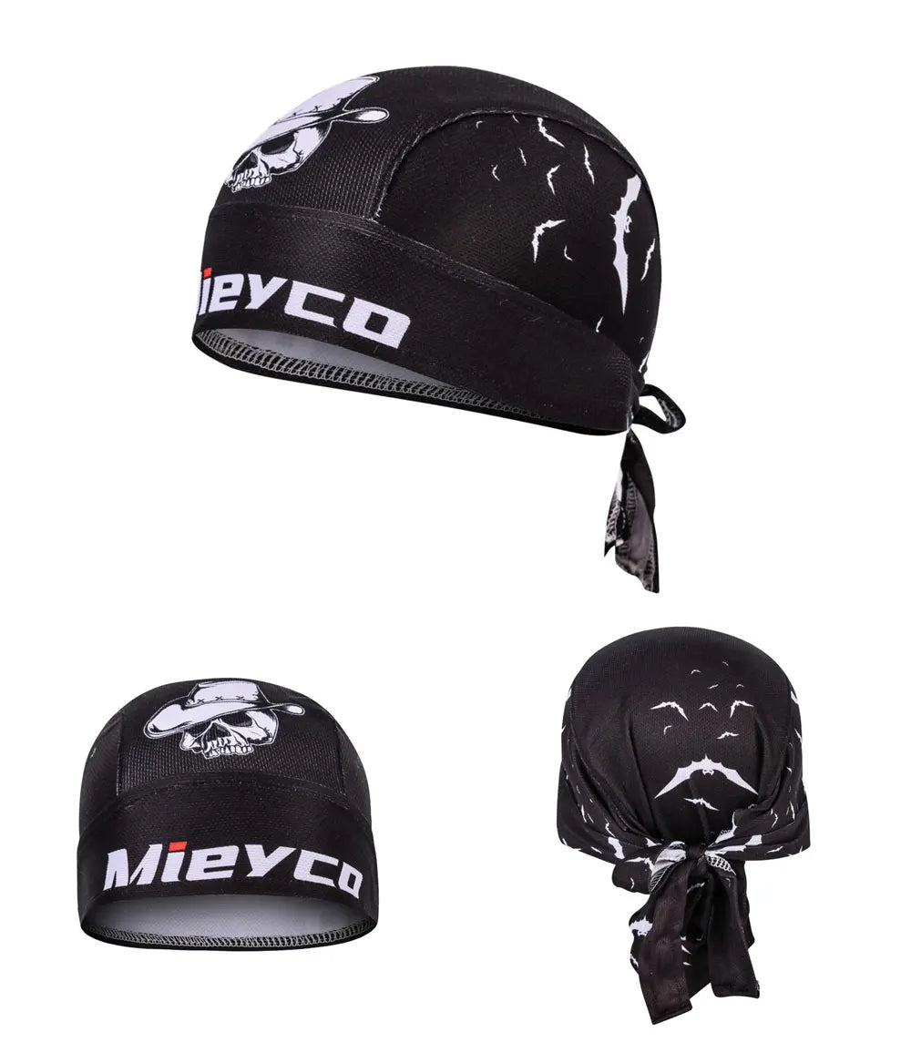 Mieyco Bicycle Cycling Headbands Sport Cyclist Cycling Cap for Men Head Bandana Female Bike Cap Men'S Summer Running Headscarf