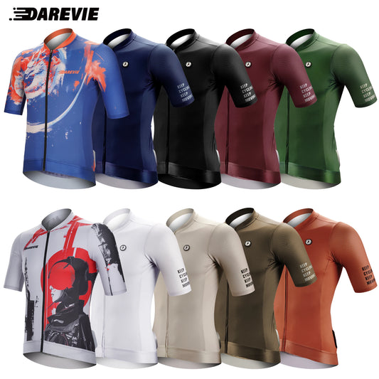 Cycling Jersey SPF 50 Anti-Uv Training Level Slim Fit Small Size Men Women Man Cycling Maillot Bike Jersey Cycling Shirt