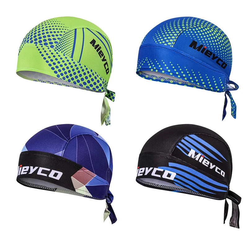 Mieyco Bicycle Cycling Headbands Sport Cyclist Cycling Cap for Men Head Bandana Female Bike Cap Men'S Summer Running Headscarf