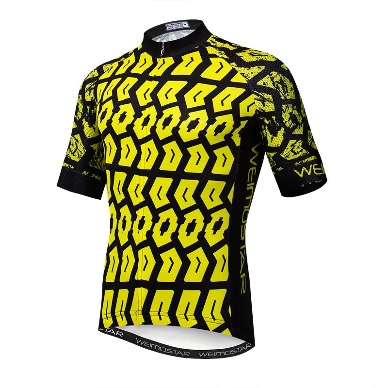 Top Green Cycling Jersey Funny Men'S Cookie Bicycle Cycling Clothing Maillot Ciclismo Breathable MTB Bike Jersey Shirt