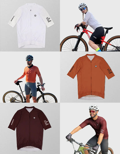 Cycling Jersey SPF 50 Anti-Uv Training Level Slim Fit Small Size Men Women Man Cycling Maillot Bike Jersey Cycling Shirt