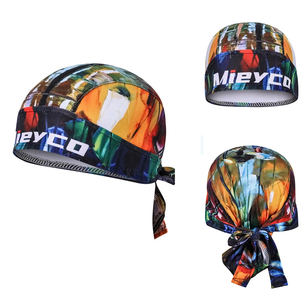 Mieyco Bicycle Cycling Headbands Sport Cyclist Cycling Cap for Men Head Bandana Female Bike Cap Men'S Summer Running Headscarf