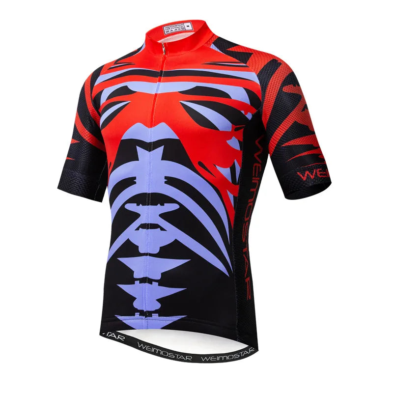 Top Green Cycling Jersey Funny Men'S Cookie Bicycle Cycling Clothing Maillot Ciclismo Breathable MTB Bike Jersey Shirt